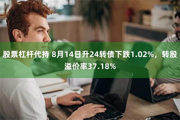 股票杠杆代持 8月14日升24转债下跌1.02%，转股溢