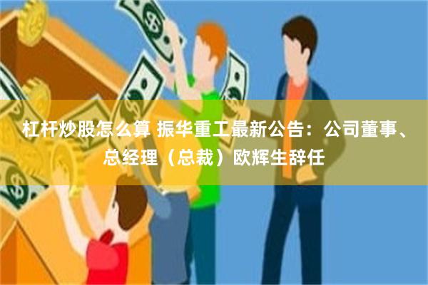 杠杆炒股怎么算 振华重工最新公告：公司董事、总经理（总裁