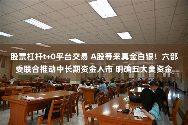 股票杠杆t+0平台交易 A股等来真金白银！六部委联合推动中长期资金入市 明确五大类资金