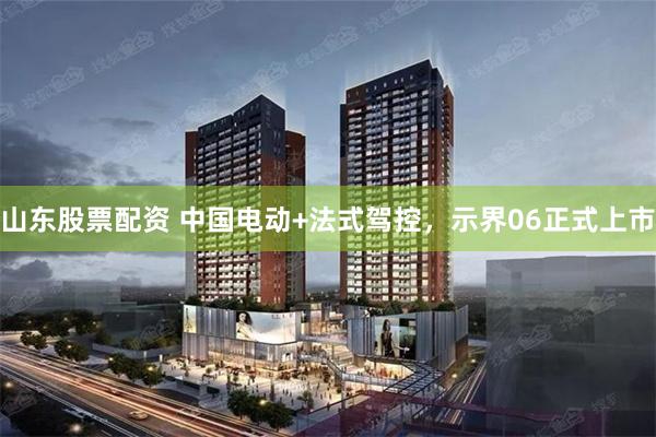 山东股票配资 中国电动+法式驾控,示界06正式上市
